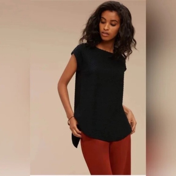 Wilfred Black Short Sleeve Top - Picture 2 of 10